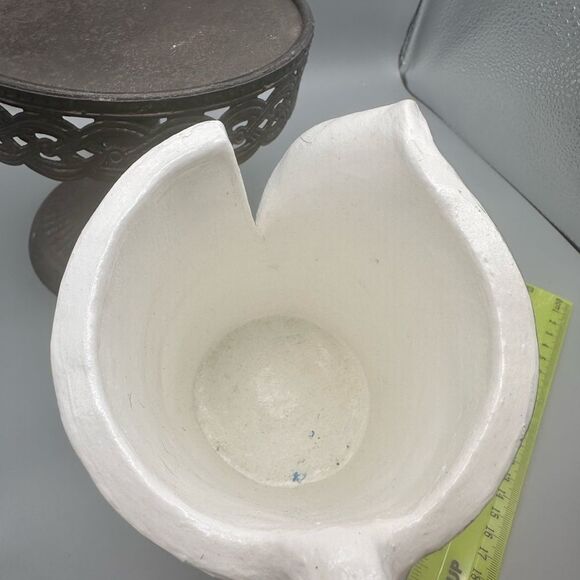 Handmade ceramics sunflower vase - Picture 6 of 7